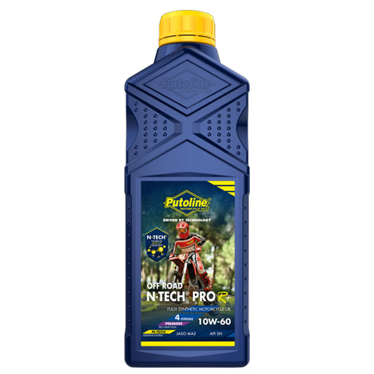 PUTOLINE OFF ROAD N-TECH PRO R + 10W-60 (4LTR OR 1LTR) Option
