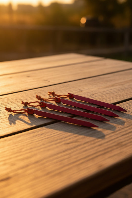 Alloy Tent Pegs X4