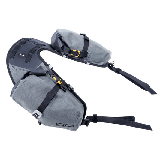 MoJavi Saddlebag Rolltop 12L - Grey / Black - Giant Loop