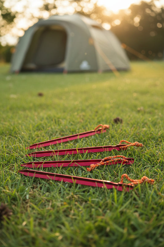 Alloy Tent Pegs X4