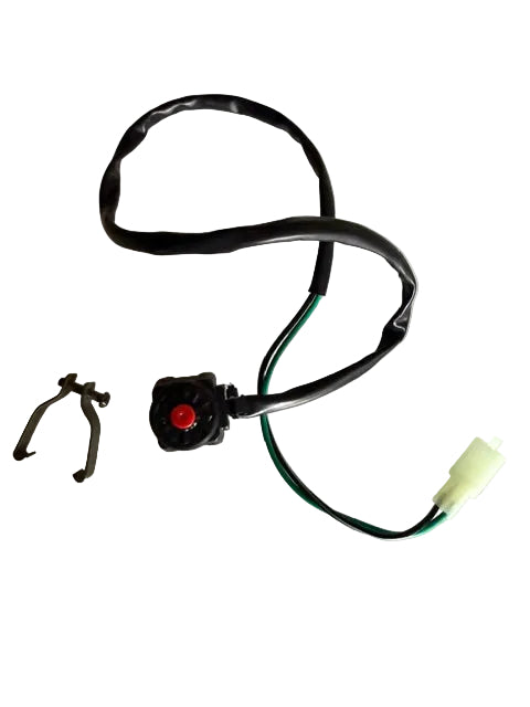 Start and Kill Switch - with wiring and clamp - 2 pin Plug