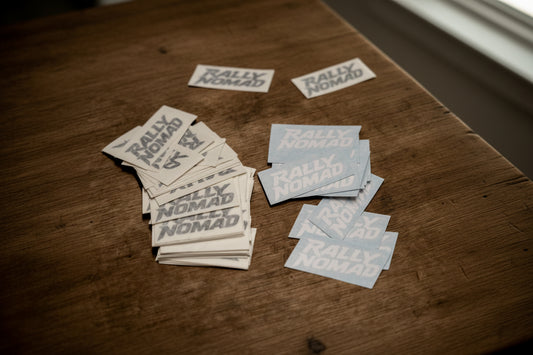 Rally Nomad Stickers