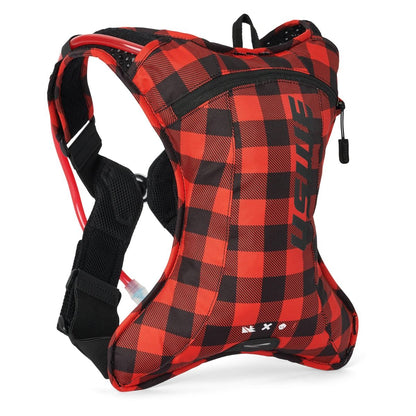 USWE - Outlander XC 2L Hydration Pack - Flannel Bronze / Red
