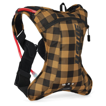 USWE - Outlander XC 2L Hydration Pack - Flannel Bronze / Red