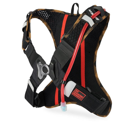 USWE - Outlander XC 2L Hydration Pack - Flannel Bronze / Red