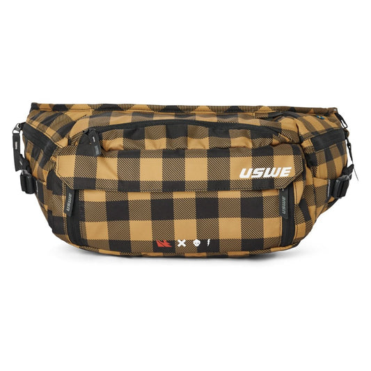 Waist Hip Pack 6L / 1.5L Optional Hydration Pack - Flannel Red - USWE