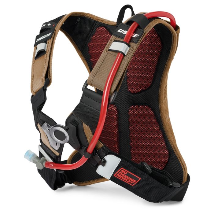 USWE - Hydro 3L Hydration Pack - Bronze - White - Black - Black & Red