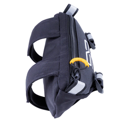 Zigzag Handlebar Bag 1.5L - Black /Grey - Giant Loop